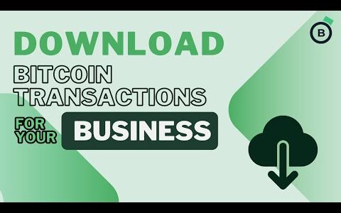 How To Download Bitcoin Transactions for Your Business using Blockonomics