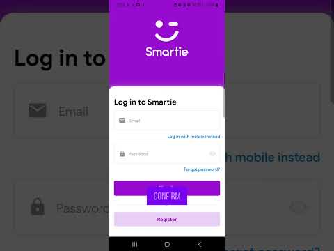 Checkout: How to log out of the Smartie Merchant app?