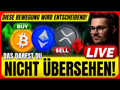 Krypto: Achtung! Das passiert JETZT bei Bitcoin, Solana & XRP?! - Live