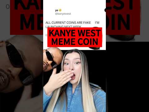 Kanye is dropping meme coin ? Legit or scam? #memecoin #kanyewest #memecoin #crypto