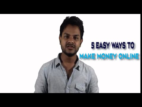 5 easy ways to make money online 2016