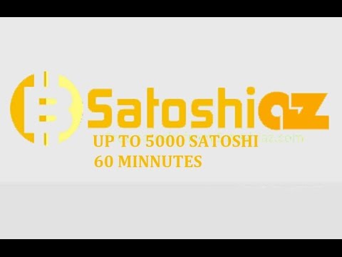 BITCOIN FAUCET SATOSHIaz  UP TO 5000 SATOSHI EVERY 60 MIN  (WITHDRAWALAUDIOSCREEN)