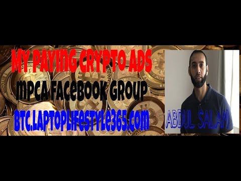 My Paying Crypto Ads review scam FACEBOOK GROUP make money online AbdulSalam