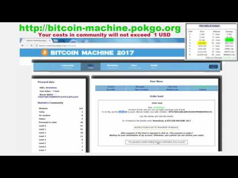 Method Earn Bitcoins MACHINE 2017 | ДЕНЬГИ и Как Получить Биткоины