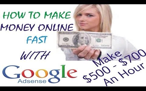 How To Make Money Fast & Online With Google || Make $500 $700 An Hour Easy || Master Sound