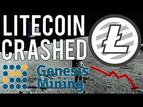 Litecoin Crashed But Recovered... (Genesis Mining Bitcoin Upgrade)