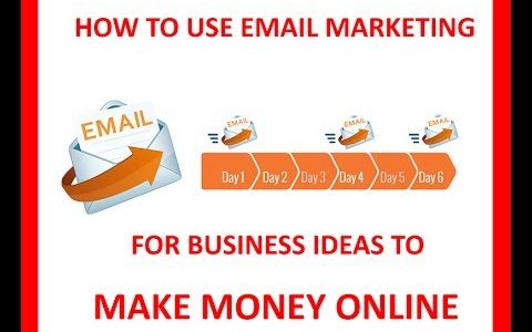 HOW TO USE EMAIL MARKETING FOR BUSINESS IDEAS TO MAKE MONEY ONLINE