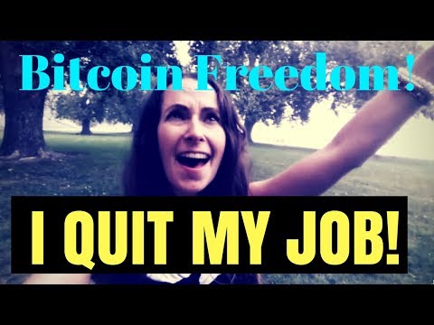 I quit my job by investing in bitcoin!!