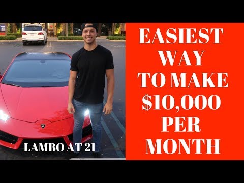 The ABSOLUTE EASIEST Way To Make Money Online As A BROKE TEENAGER With NO EXPERIENCE In 2017