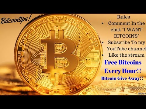 Bitcoin Give Away!! Win Free Bitcoins Every Hour!!