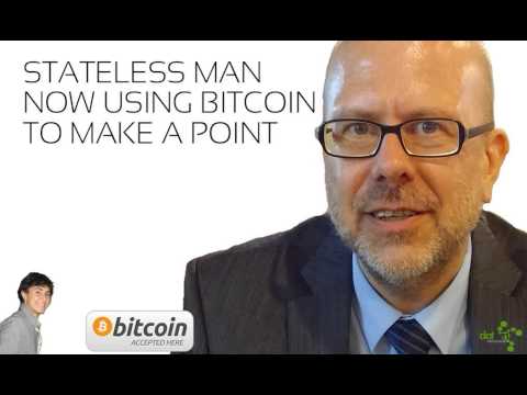 DatSyn News - Stateless man now using Bitcoin to make a point