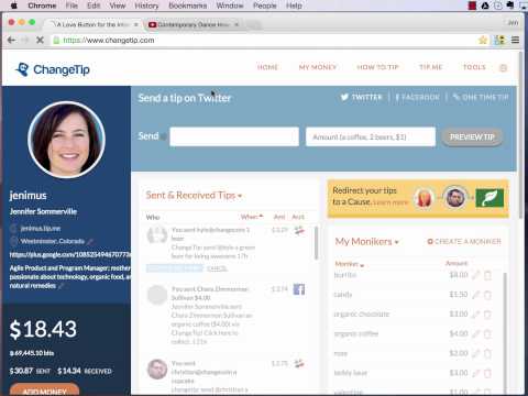 YouTube Tipping with ChangeTip