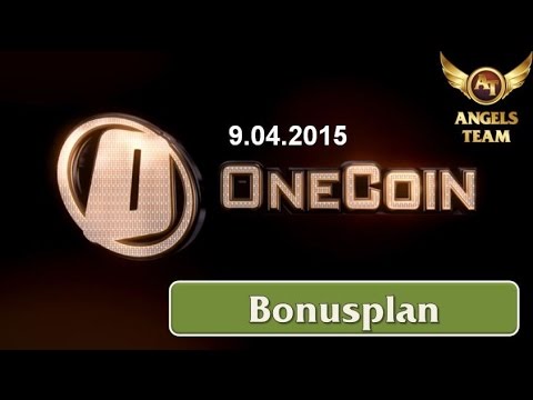 OneCoin - Bonusplan April 9th 2015