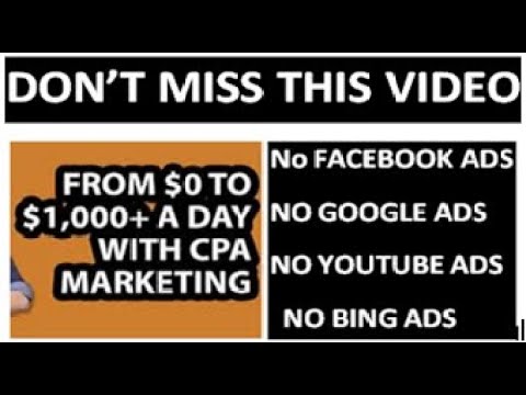 CPAGrip $1000/Day Paid Method • CPA Marketing Tutorial | make money online 2023