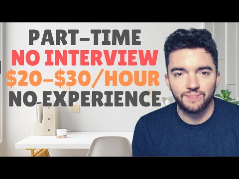 6 Part-Time No Interview $20-$30/Hour Work-From-Home Jobs No Experience