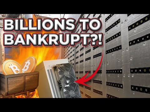 Billion Dollar Bitcoin Mining Farm BANKRUPTCY