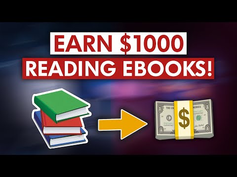 $1000 READING EBOOKS *LEGIT* | Make Money Online 2023