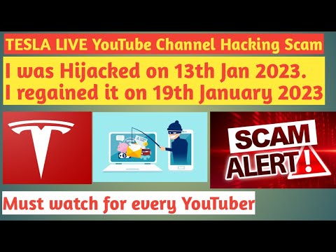 Tesla YouTube Channel hacking Scam||Elon Musk Bitcoin Live Video YouTube Channel Hacking Scam||Scam