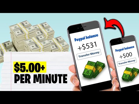 How To Earn $5.00  Per Minute For FREE! - WORLDWIDE (Make Money Online 2023)