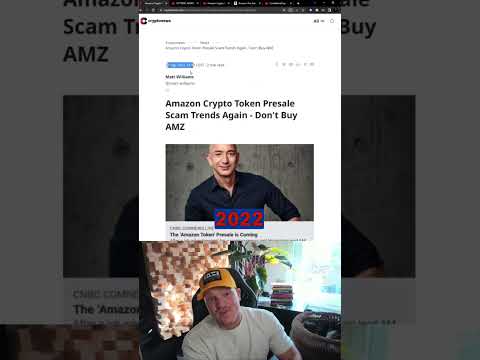 SCAM ALERT! De Amazon #crypto is fake!! AZT300x en AZA400x is SCAM! #amazoncrypto #amazon