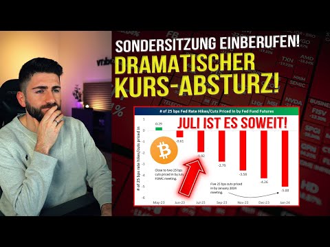 Bitcoin: JETZT wird es heiß! Banken brennen - Sondersitzung einberufen! Krypto News