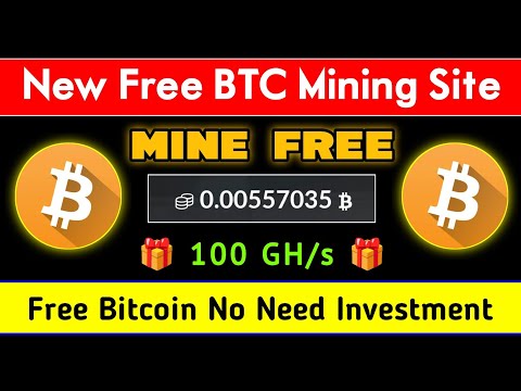 No Deposit Mine Bitcoin Every Seconds | Free [BTC] Mining Site!!