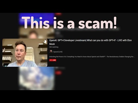 Hacked YouTube Channel Elon Mus Bitcoin Scam!