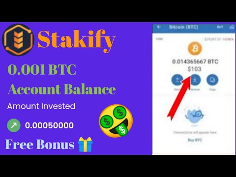 Stakify New Free Bitcoin Mining Website 0.0005 Free Bitcoin || Free Bitcoin Mining Website 2023,