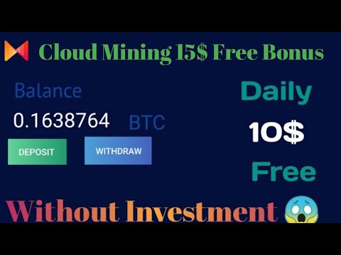 New Free Bitcoin Mining Website 15$ Free Bonus || New Free Bitcoin Mining Website 2023