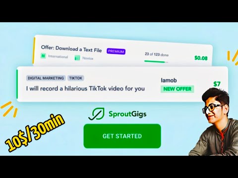 How to Complete small jobs on sproutgigs || Work from home || Earning Dimension