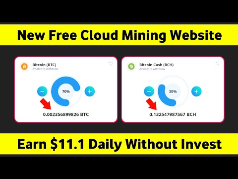 CryptoDig - Earn $11.1 Daily || New Cloud Mining Website 2023 || New Free Bitcoin Mining Website