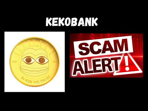 KEKOBANK TOKEN COIN CRYPTO SCAM ALERT ! BE CAREFUL !! PEPE