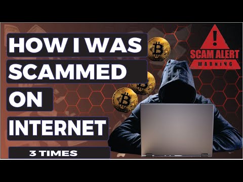 I was scammed on the internet 3 Times . Ponzi and Bitcoin scam