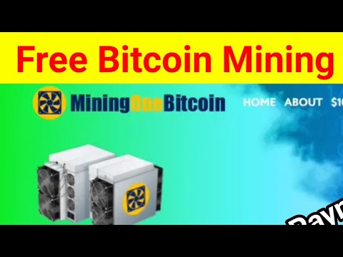 "Free Bitcoin Mining Site" MiningOneBitcoin.Com Payment Proof: