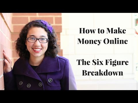 How to Make Money Online - The Six Figure Breakdown