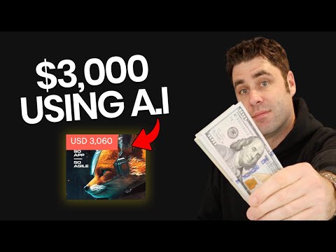 Make $3000+ From AI Art & Make Money Online FREE In 2023! (Not Midjourney AI)