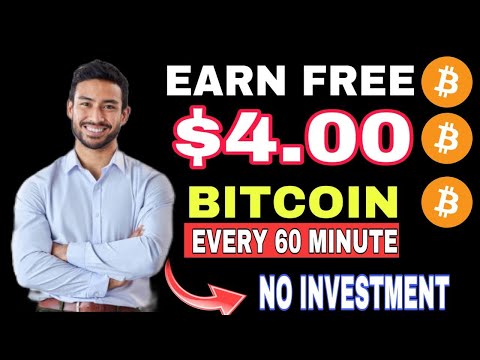 EARN FREE $4.00 BITCOIN BITCOIN EVERY HOUR || FREE BITCOIN MINING 2023