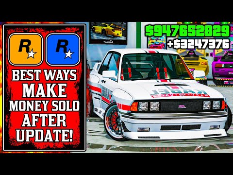 This Feels Like CHEATING.. BEST WAYS To Make Money SOLO After UPDATE in GTA Online (GTA5 Fast Money)