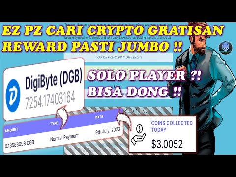 REWARD JUMBO !! REVIEW PENGHASIL COIN (CRYPTO) DGB (DIGIBYTE) LEGIT ANTI SCAM 2023 ! SOLO PLAYER GAS