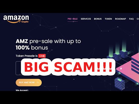 AZP43X or AZPR60 Amazon AMZ Crypto Token SCAM Alert!