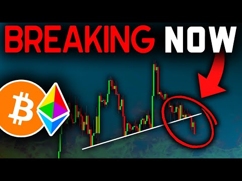 It's FINALLY HAPPENING (Support Breaking)!! Bitcoin News Today, Ethereum Price Prediction (BTC, ETH)