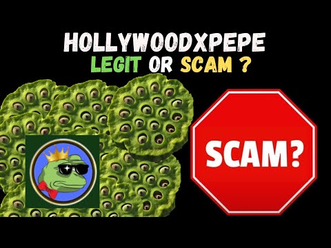 HOLLYWOOD X PEPE HOLLYWOODXPEPE  COIN CRYPTO REVIEW PRICE NEWS LEGIT OR SCAM ?